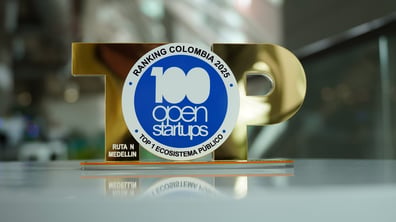 We were recognized as the most important public innovation ecosystem in Colombia.