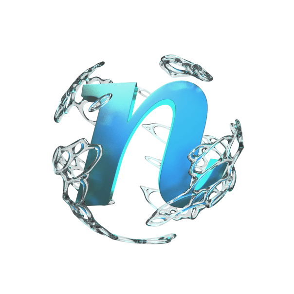N glass particle