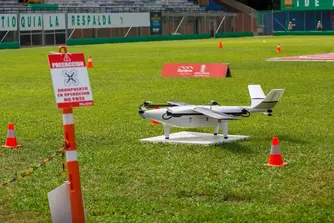 FutuMed recibió la primera prueba piloto de transporte de carga con drones en Medellín