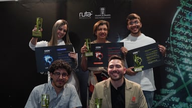 Five youth-led initiatives driving innovation in Medellín were recognized with Proyector–Gen N