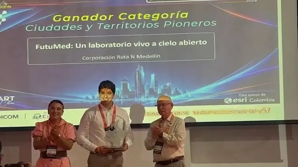 Ruta N Wins Its First Smart City Innovator Award at Andicom with the FutuMed Program