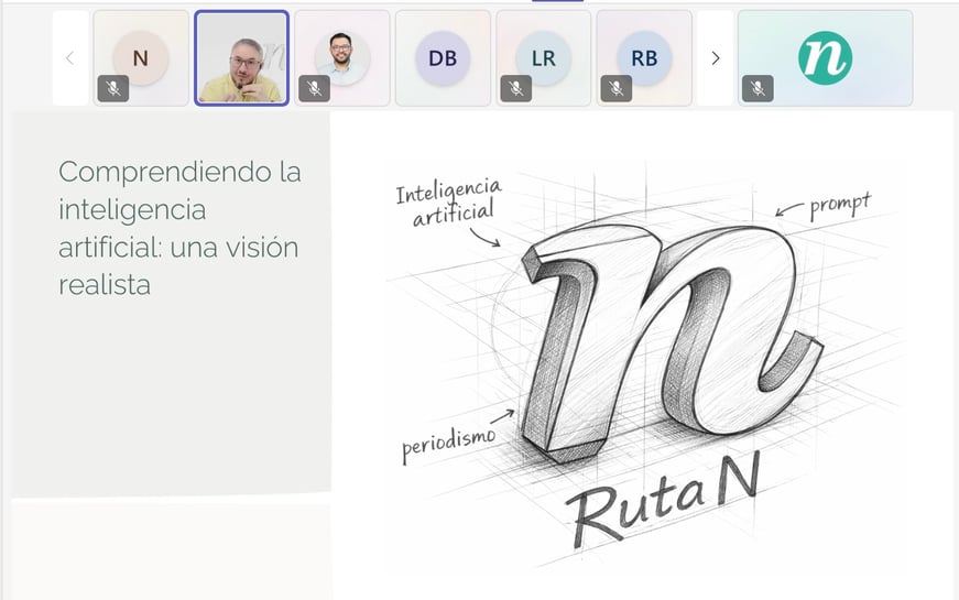 More than 50 journalists took part in an AI workshop led by Ruta N’s Think Tank