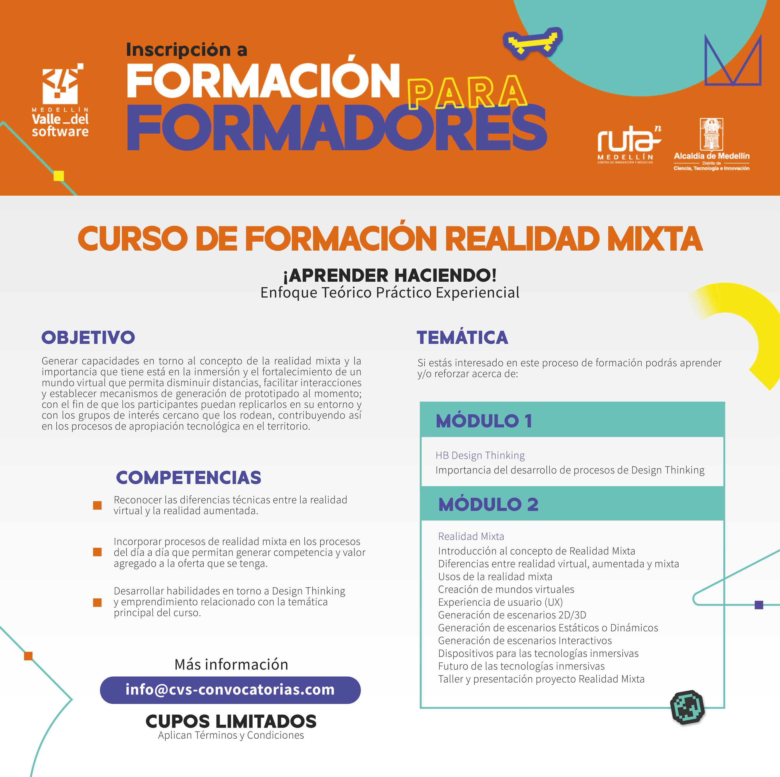 Volante de formación para formadores